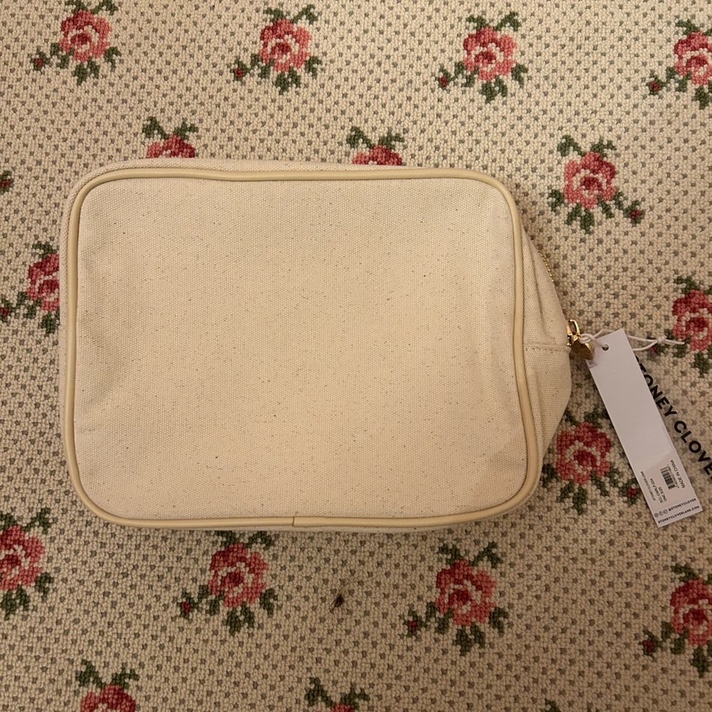 Stoney Clover Lane Large Pouch in Sand. NWT - Picture 2 of 6
